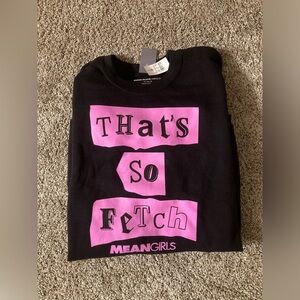 Mean Girls That's So Fetch Graphic Sweatshirt- Women's Size 3X NWT